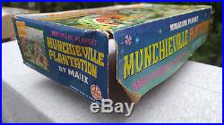 1968 Marx Munchieville Plantation Miniature Playset Never Opened Org Parts Bags