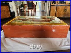 1968 Marx Fort Apache Carry-All Playset Complete withextra 54mm Figures very nice