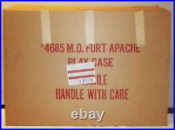 1968 Marx Fort Apache Carry All Playset Near Mint in Original Box UNUSED