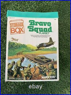 1970's Marx Navarone Giant Playset with Original Box + Bravo Squad, Extra Figures