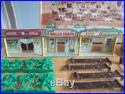1972 MARX Cattle Drive Playset #3983 100% complete in C-9 Box with Instructions