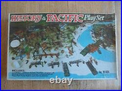 1972 MARX History in the Pacific playset #4164 99% Comp. In C-5 Box withDiv. Bags