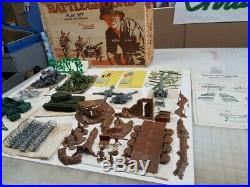 1972 Marx 4752 Complete Battleground Playset Chamberlain Box Art Special Wow