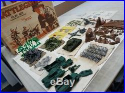 1972 Marx 4752 Complete Battleground Playset Chamberlain Box Art Special Wow