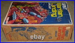 1977 Marx Giant Martian Landing Playset #4306 Vintage Space Toy, Super Rare