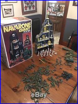 1980 Mego Giant Marx Navarone Play Set with Extras from other sets 08058 Vintage