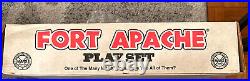 1995 Marx Toys Fort Apache Play Set Vintage Complete
