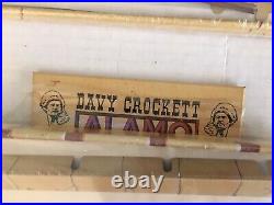 1995 Marx Toys Playset # 3534r Official Davy Crockett At The Alamo Tin Buildings