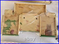 1995 Marx Toys Playset # 3534r Official Davy Crockett At The Alamo Tin Buildings