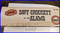 1995 Marx Toys Playset # 3534r Official Davy Crockett At The Alamo Tin Buildings