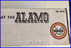 1995 Marx Toys Playset # 3534r Official Davy Crockett At The Alamo Tin Buildings