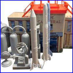 1996 Marx Atomic Cape Canaveral Missile Base Playset with Box