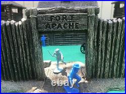 2008 BARZSO FORT APACHE Playset-Marx TSSD Conte 54-60mm. Very Limited Production