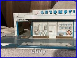 26 Tin Litho Garage Service Gas Station Gently Used Lqqk