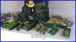 330+ PIECE Marx Navarone 3412 playset WWII Army Men Tanks Accessories