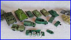 330+ PIECE Marx Navarone 3412 playset WWII Army Men Tanks Accessories