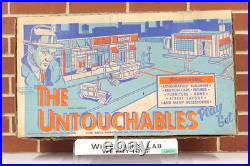 #4676 The Untouchables Tin Litho 1961 Marx Vintage Playset