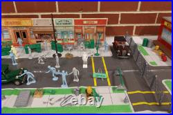 #4676 The Untouchables Tin Litho 1961 Marx Vintage Playset