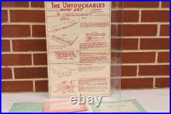 #4676 The Untouchables Tin Litho 1961 Marx Vintage Playset