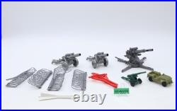 #4756 Battleground Playset 1960s Marx Vintage WWII Toy Soldiers
