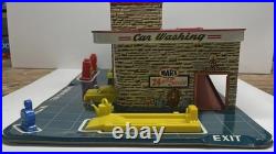 50's MARX Service Center Sky-View Parking with period Accessories