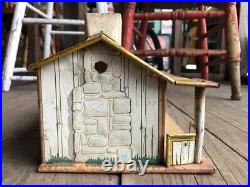 50s MARX PLAY SET Tinty Tin Playhouse Playset Western Cowboy