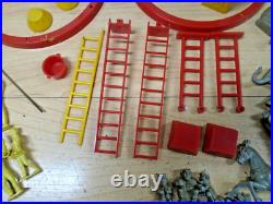 50s Marx Super Circus Playset Tent+Props+Sideshows+14 People+14 Animals+Rare OB