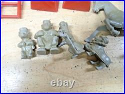 50s Marx Super Circus Playset Tent+Props+Sideshows+14 People+14 Animals+Rare OB