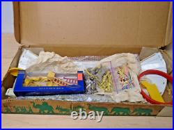 50s Marx Super Circus Playset Tent+Props+Sideshows+14 People+14 Animals+Rare OB