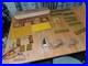 50s Superior Toy T Conn #33 Fort and Trading Post, fort figures horses, acc, box