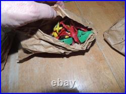 50s Superior Toy T Conn #33 Fort and Trading Post, fort figures horses, acc, box