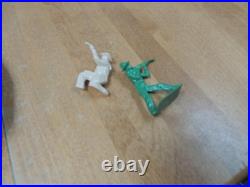 50s Superior Toy T Conn #33 Fort and Trading Post, fort figures horses, acc, box