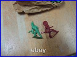 50s Superior Toy T Conn #33 Fort and Trading Post, fort figures horses, acc, box