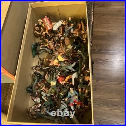 55 Marx Warriors Of The World Playset Vintage 60mm Plastic Toy Soldiers