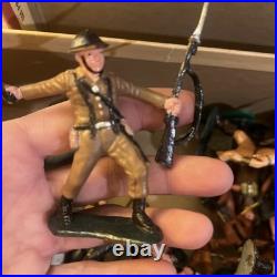 55 Marx Warriors Of The World Playset Vintage 60mm Plastic Toy Soldiers