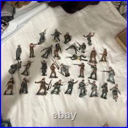 55 Marx Warriors Of The World Playset Vintage 60mm Plastic Toy Soldiers