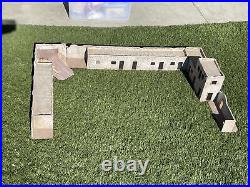 ALAMO BUILDING MARX OR CTS Mexican Building playset LOT OF 5 And Soldier's