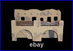 Alamo Adobe 2 story barricks with balcony toy soldiers playset Marx 132 scale