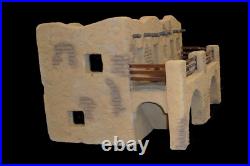 Alamo Adobe 2 story barricks with balcony toy soldiers playset Marx 132 scale