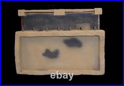 Alamo Adobe 2 story barricks with balcony toy soldiers playset Marx 132 scale