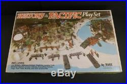 All Original Marx Playset #4164 History in the Pacific Mint + Box