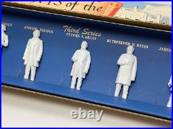 American Presidents in Miniature 5 Complete Box Set Vintage LOUIS MARX TOYS