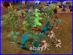 American Revolution Playset/Figures 1/32 54 mm Cannons, Redoubt. Marx Compatible