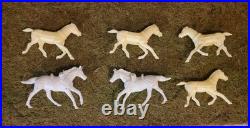 American Revolution Playset/Figures 1/32 54 mm Cannons, Redoubt. Marx Compatible