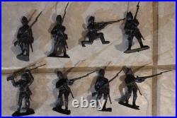 American Revolution Playset/Figures 1/32 54 mm Cannons, Redoubt. Marx Compatible