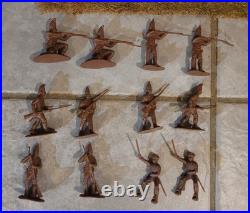 American Revolution Playset/Figures 1/32 54 mm Cannons, Redoubt. Marx Compatible