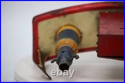 Antique Marx Tin Litho B/O Service Station Prewar Metal Gas Station Toy Building