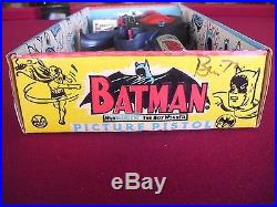Batman Picture Pistol Gun Made By Marx In 1966 Excellent Condition Unused