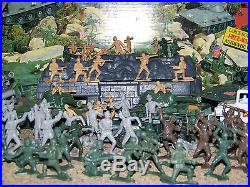 Battle Ground Action Play Set Plus Extras Marx Toys 1990's