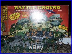 Battle Ground Action Play Set Plus Extras Marx Toys 1990's